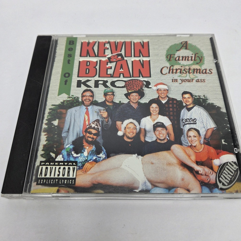 KROQ Kevin & Bean A Family Christmas CD 1997 Vintage 90s